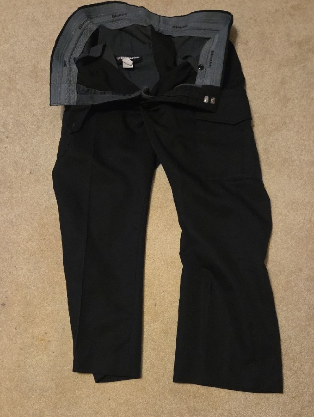 Blauer Black Bdu Uniform pants Class B